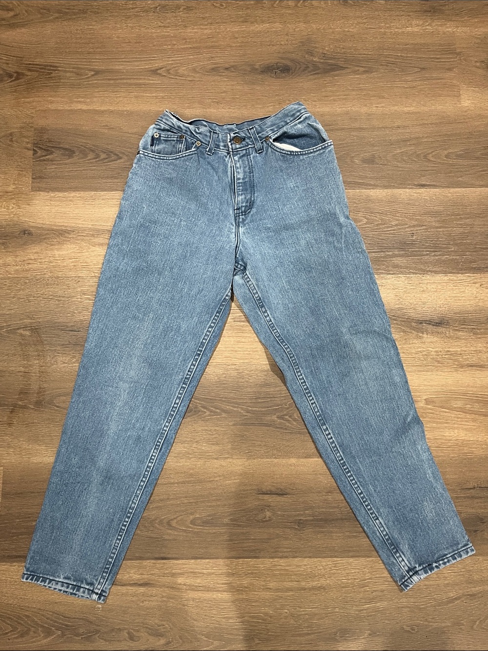 chic Light Blue Ankle Denim Jeans